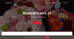 Desktop Screenshot of bloementaart.nl