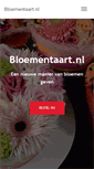 Mobile Screenshot of bloementaart.nl